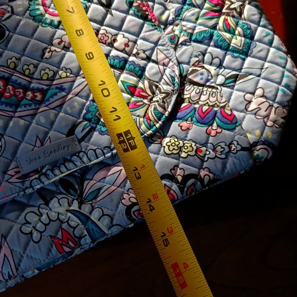 Vera Bradley "Makani Paisley" Carson North South Tote NWT - Picture 8 of 11